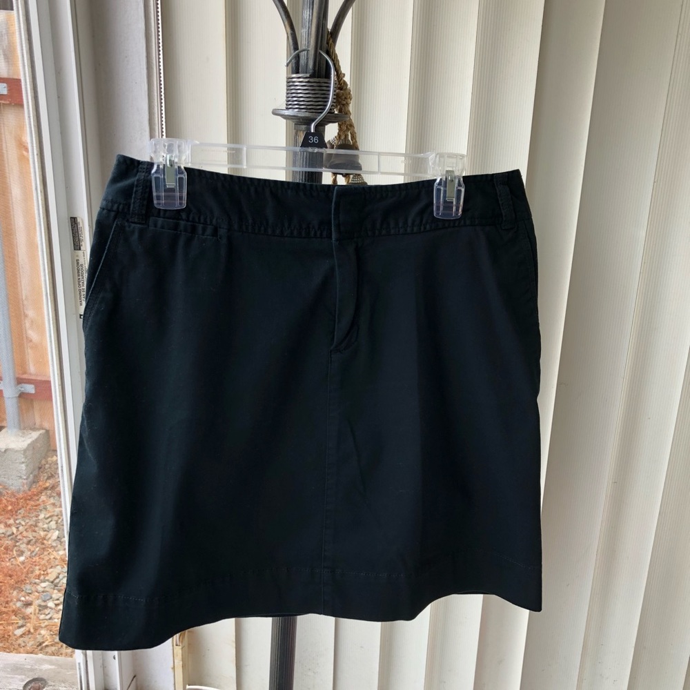 EUC Merona Stretch Black Skirt